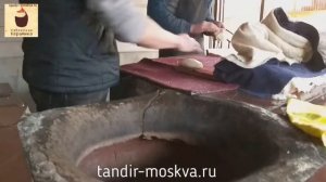 Лепка самсы с мясом в тандыре !