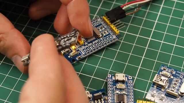 Плата с STM32 STM32F030F4P6 и Arduino IDE смотреть онлайн