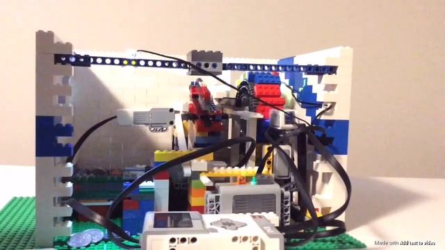 Lego Ev3 Big Bass Wheel Arcade Game смотреть онлайн