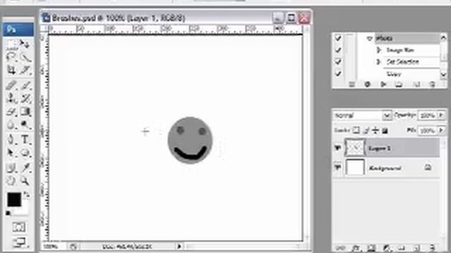 Photoshop Tutorial #1, Custom Brush Tips And Patterns