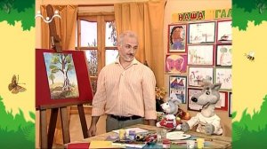 День в Шишкином Лесу. Художник. Свинья под дубом -2