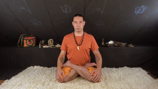 1 Падмасана поза Лотоса Nada Baba Tantra Yoga смотреть онлайн