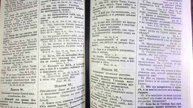 Чтение Библии 📖 Псалтырь- Псалом 91. смотреть онлайн