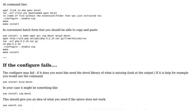 DevOps & SysAdmins: How to compile PHP Version 5.2.13 with zip support on CentOS? смотреть онлайн