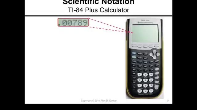 Scientific Notation and the TI-84 Plus Calculator смотреть онлайн