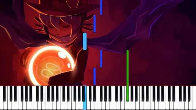 OneShot // Niko And The World Machine | LyricWulf Piano Tutorial On Synthesia