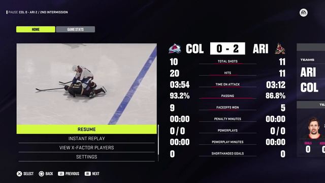 Colorado Avalanche vs Arizona Coyotes - EA SPORTS NHL 24 - Gameplay 12/2023 смотреть онлайн