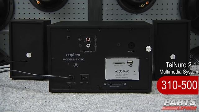 TeiNuro 2.1 Multimedia Sound System MP3 player смотреть онлайн