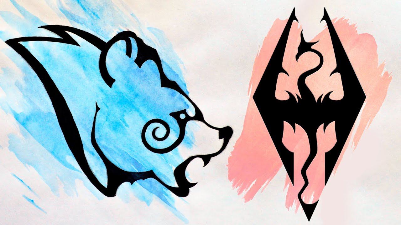 Skyrim - БРАТЬЯ БУРИ или ИМПЕРИЯ! Мнение жителей Скайрима! ( Секреты 445 ) смотреть онлайн