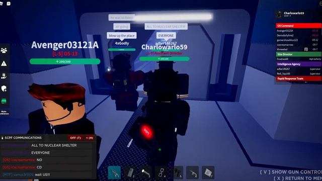 NUKE!!! (SCP Site Roleplay) Roblox смотреть онлайн