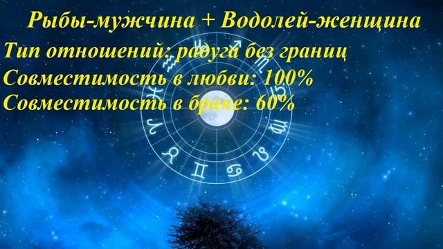 Совместимость Рыбы-мужчина и Водолей-женщина смотреть онлайн