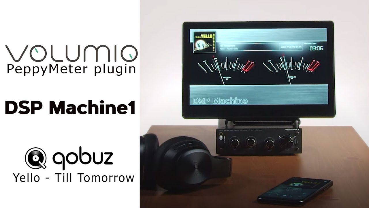 Yello - Till Tomorrow - Qobuz. Project with PeppyMeter, Volumio & DSP Machine 1 смотреть онлайн