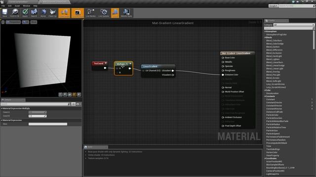 WTF Is? Material: Linear Gradient in Unreal Engine 4 ( UE4 ) смотреть онлайн
