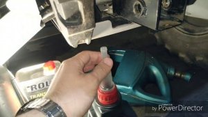 ТО замена масла в редукторах CFMOTO X8