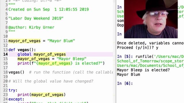 School of Tomorrow: Python Scoping Rules смотреть онлайн
