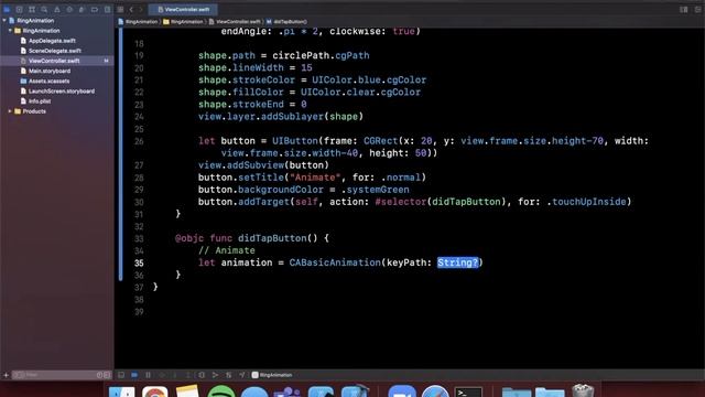 Swift Animations - Activity Ring Animation (Swift 5, Xcode 12, Beginner) - iOS Development 2021 смотреть онлайн