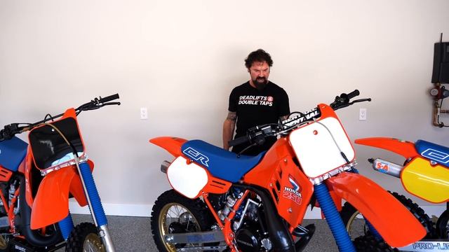 The Holy Trinity of HONDA CR Bikes! | 1986 CR125, CR250, and CR500 смотреть онлайн