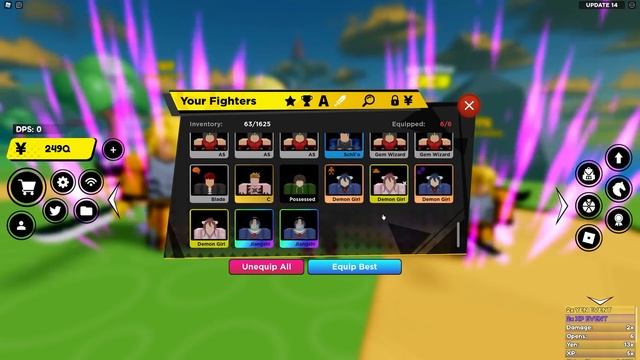 Update 14!! New Defense Mode!! I Got x1.7B Multi-Open Anime Fighters Simulator смотреть онлайн