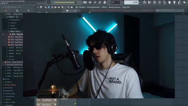 Future Rave Start To Finish 🚀🔥 | EP 02: The Drop (+FREE FLP) смотреть онлайн