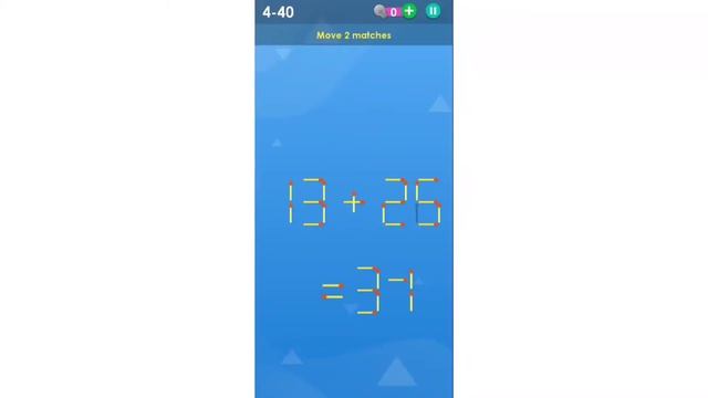 Smart Puzzles Collection|Matches|Hard|Level No 4-40 смотреть онлайн