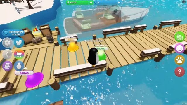 Начало карьеры пингвина в Roblox Penguin Tycoon смотреть онлайн