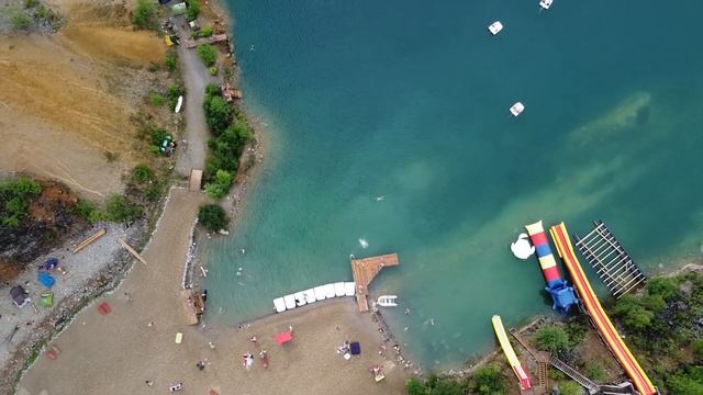 Голубые озера, Александровск. Съемка с DJI Mavic Mini смотреть онлайн