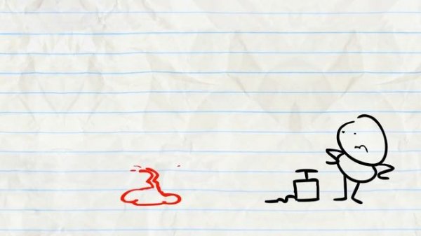 Pencilmiss Steals Pencilmate's Food! -in- LORD OF THE FRIES - Pencilmation Cartoons