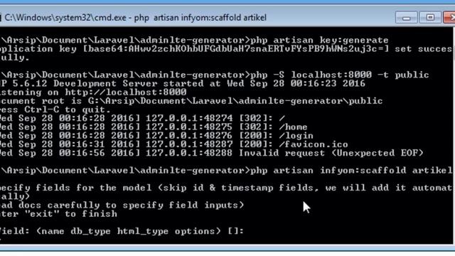 Membuat CRUD dalam 5 Menit Menggunakan Laravel, Mysql dan Infyom Laravel Generator смотреть онлайн