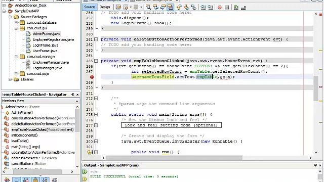Java JDBC: How to make Java CRUD application using Netbeans and Mysql Part3 смотреть онлайн