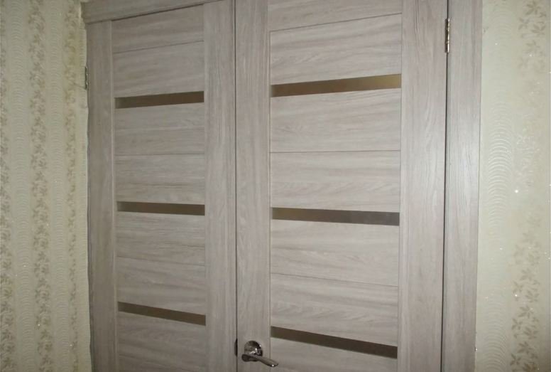 Установка двухстворчатых дверей без сверления коробки смотреть онлайн