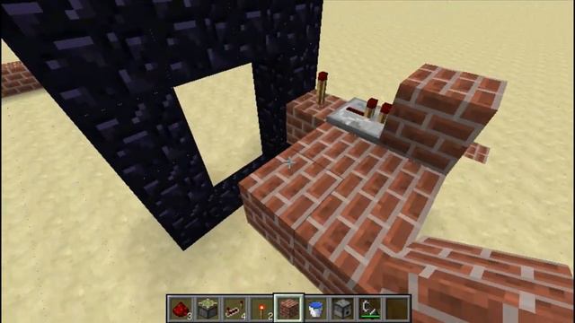 Управляемый портал в ад в 1.5+ [Уроки по Minecraft] смотреть онлайн