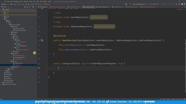 Java Full Stack Web Development - Spring Data JPA One to One Relation 2 Day 74 | MengSreang Channel смотреть онлайн