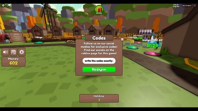 Chicken Tycoon CODES - ROBLOX Chicken Tycoon Code [NEW UPDATE 2023] смотреть онлайн