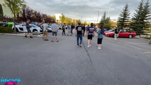 FERRARI F40 AND F50 COMBO AT CARS AND COFFEE! *$6 MILLION PAIR*