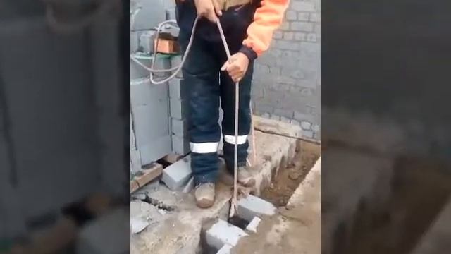 прочистка ВШ при каменной кладке  Арнау  27 03 17 Сапаргалиев А