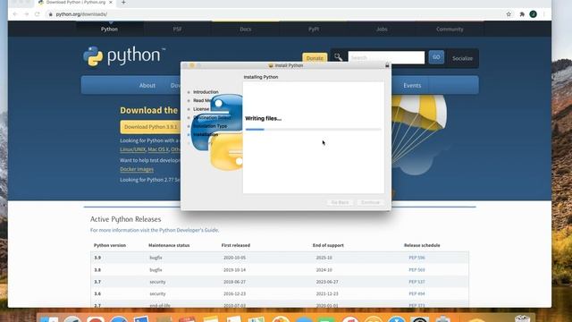 Installing Python on a Mac смотреть онлайн
