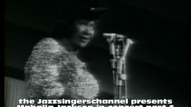Mahalia Jackson in concert part 4 YOU CAN'T HURRY GOD смотреть онлайн