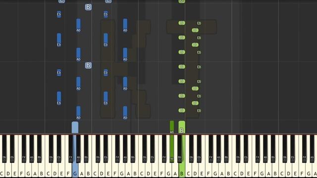 The World Revolving from Deltarune - Insane Mode [Piano Tutorial] (Synthesia) смотреть онлайн