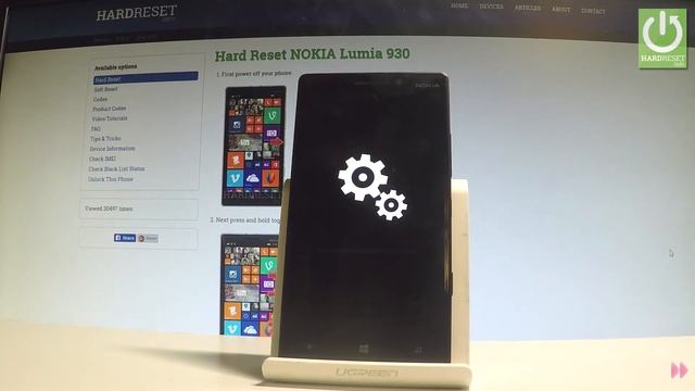 How to Hard Reset NOKIA Lumia 930 - Wipe Out NOKIA / Restore смотреть онлайн