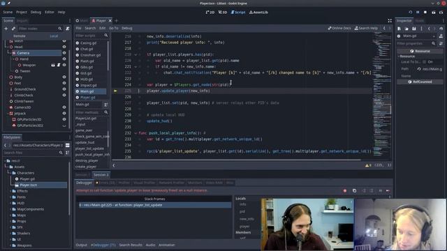 Liblast development - Godot 4 game dev live смотреть онлайн