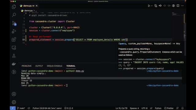 How to use Apache Cassandra in Python смотреть онлайн