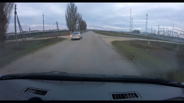 Берислав въезд в город со стороны Маш.завода Beryslav смотреть онлайн