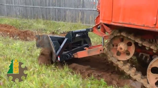 Плуг лесной полосный ПЛП- 70 для ТДТ-55, ТТ-4 смотреть онлайн