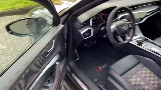 2022 NEW Audi RS6 Avant 4.0 TFSI 441kW - 600PK Daytona Grey Panoramic / Ceramic breaks / Laser Ligh смотреть онлайн