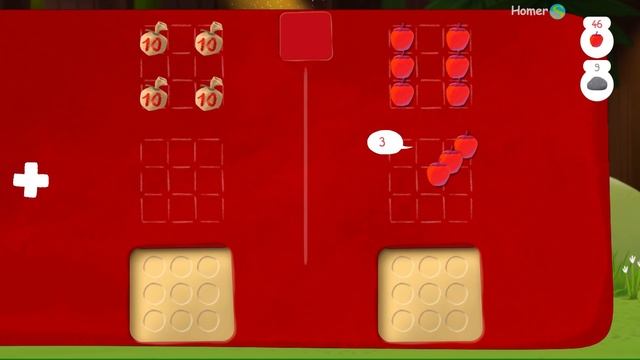 DragonBox BIG Numbers #2! Game review! Собираем яблоки и считаем! смотреть онлайн