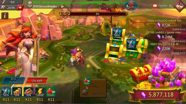 Mê Hồn Ưu Việt - Giấc Mơ Jackpot P2 | Lords Mobile смотреть онлайн
