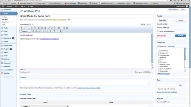 Add An Amazon Affiliate Link to Your Wordpress Post смотреть онлайн