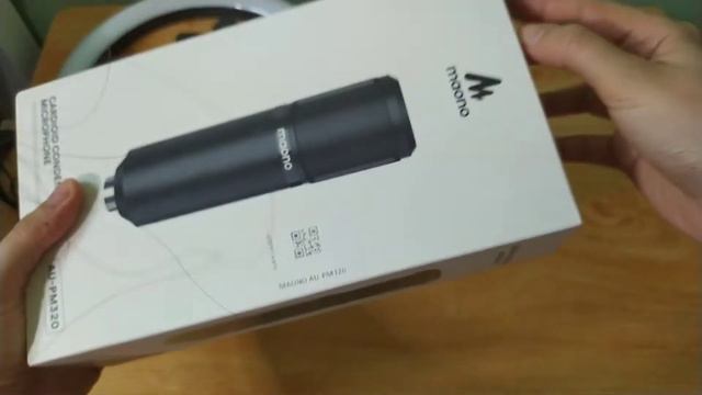 Maono AU-PM320 Professional Cardioid XLR Condenser Studio Microphone for Recording Unboxing смотреть онлайн