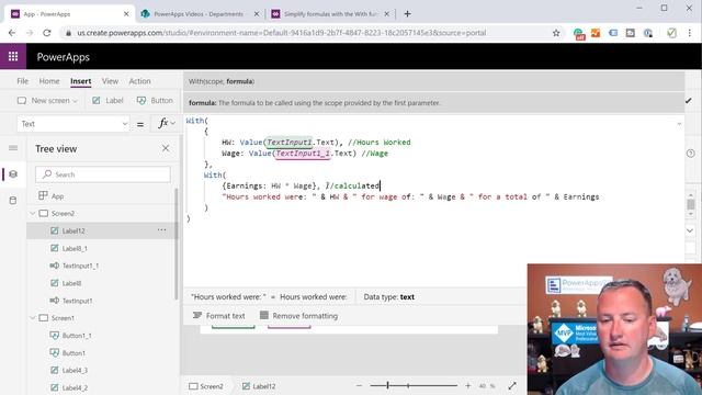 PowerApps With Function смотреть онлайн