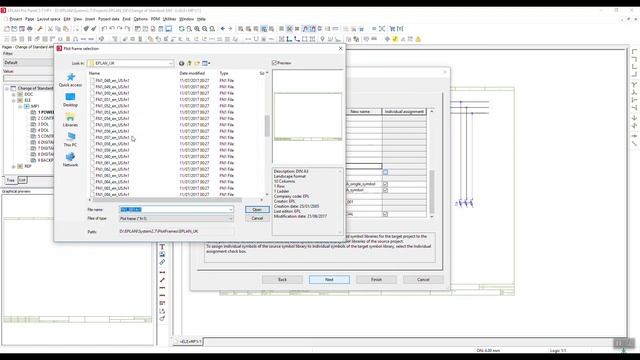 Change of Standard in EPLAN смотреть онлайн